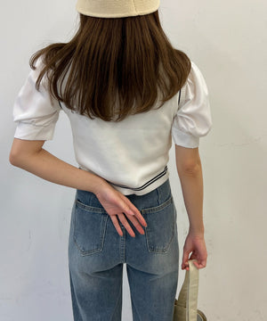 ホワイト モデル：160㎝ F着用