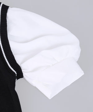 ラインベストドッキングシャツ