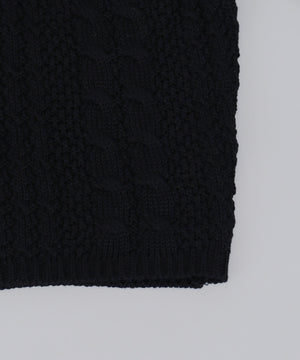 ニットビスチェドッキングシャツ