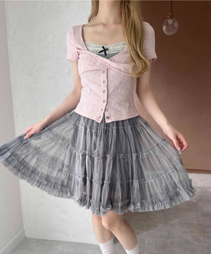 ピンク モデル：160㎝ F着用