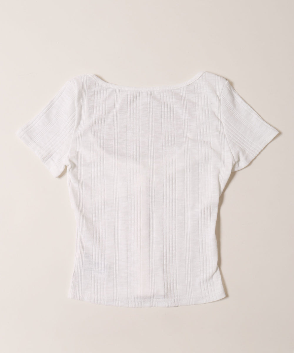 クロスデザインカーデトップス