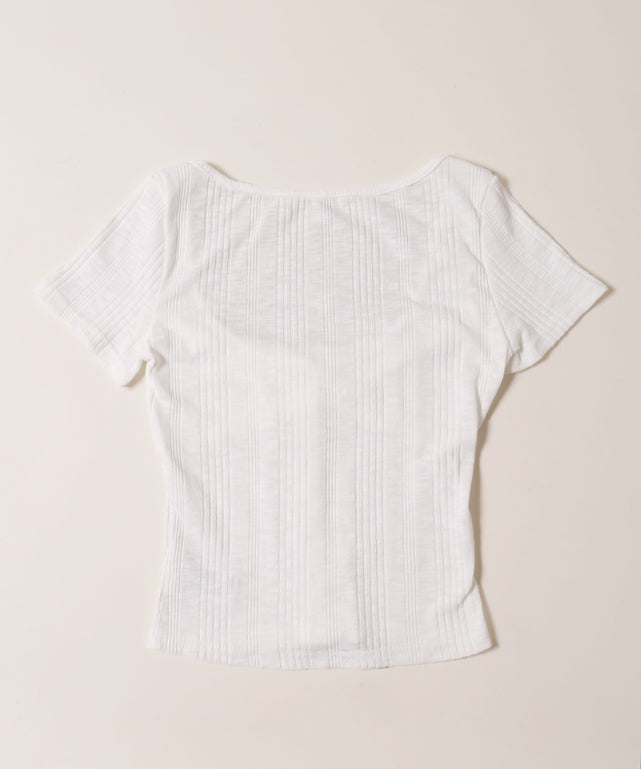 クロスデザインカーデトップス