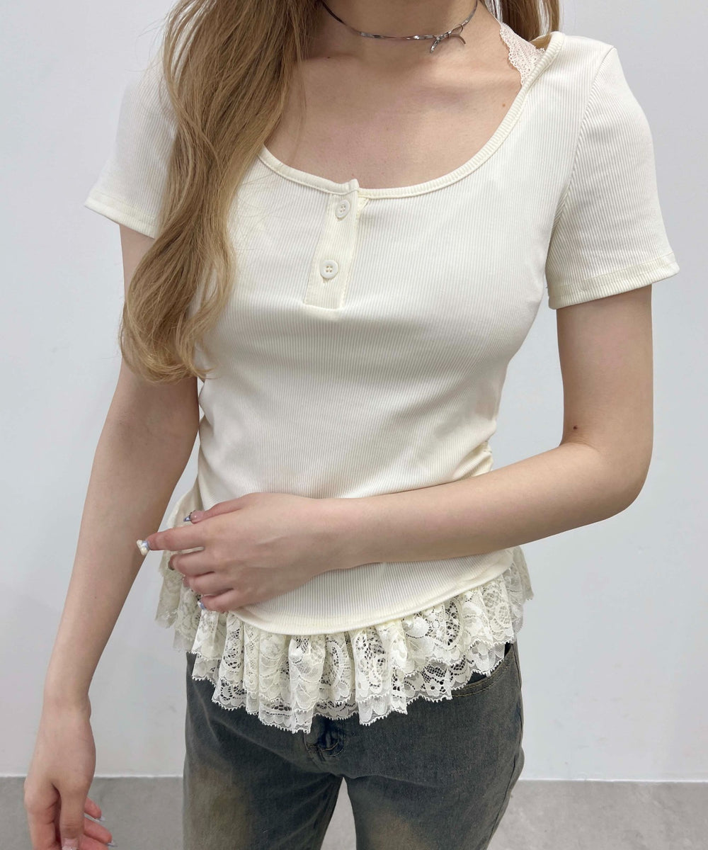 ホワイトアイボリー モデル：160㎝ F着用