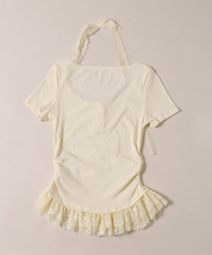 レースチョーカードッキングトップス