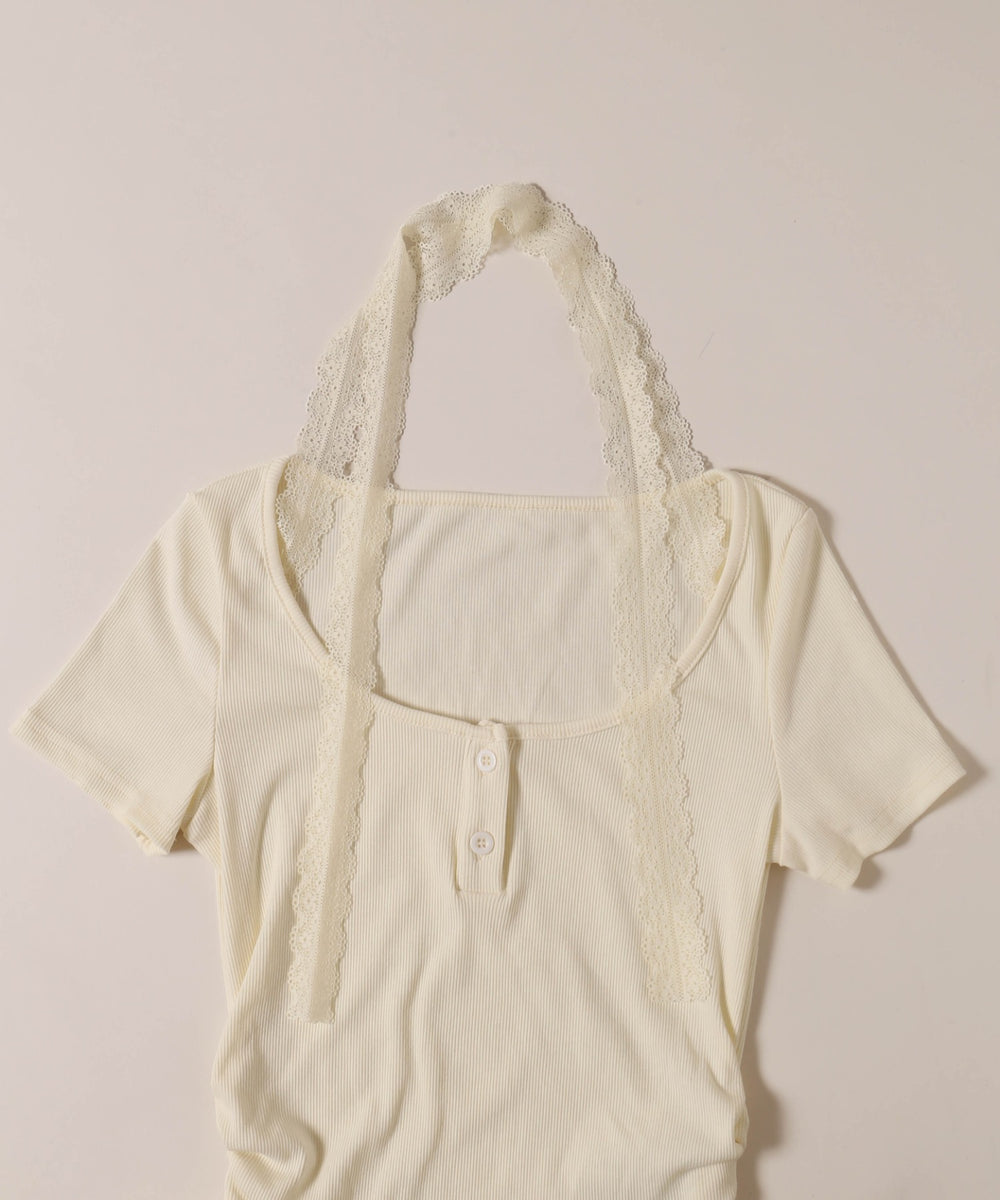 レースチョーカードッキングトップス