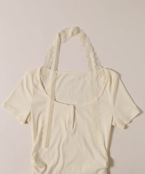 レースチョーカードッキングトップス