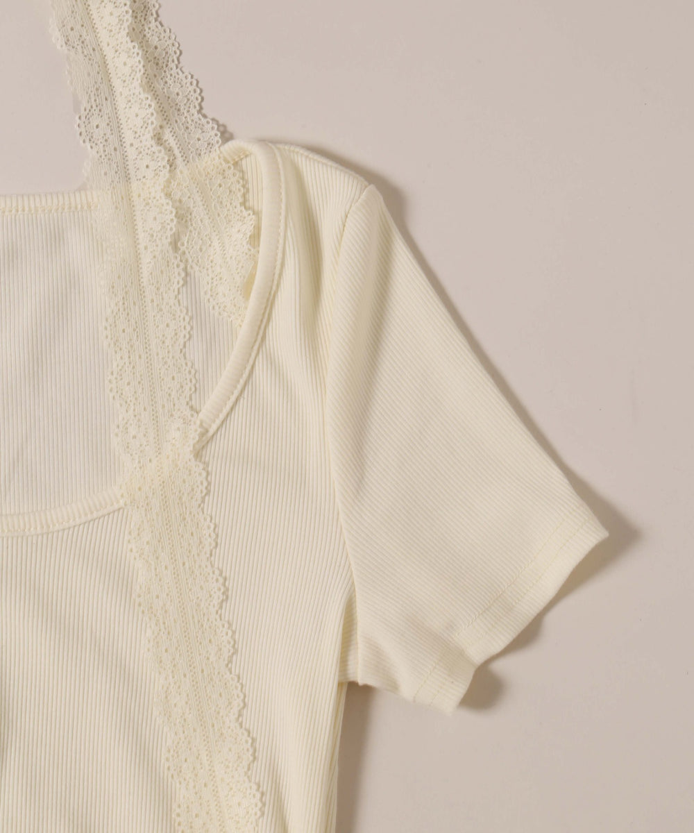 レースチョーカードッキングトップス