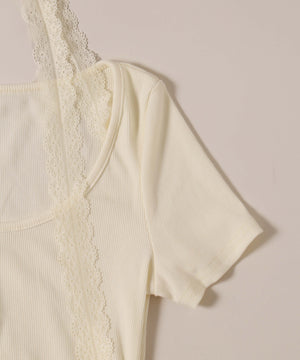 レースチョーカードッキングトップス