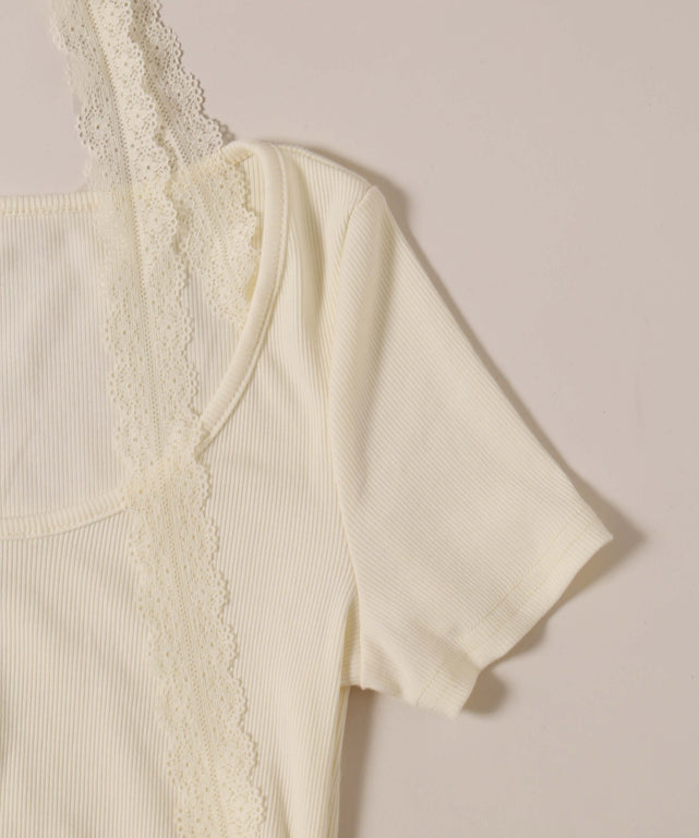 レースチョーカードッキングトップス