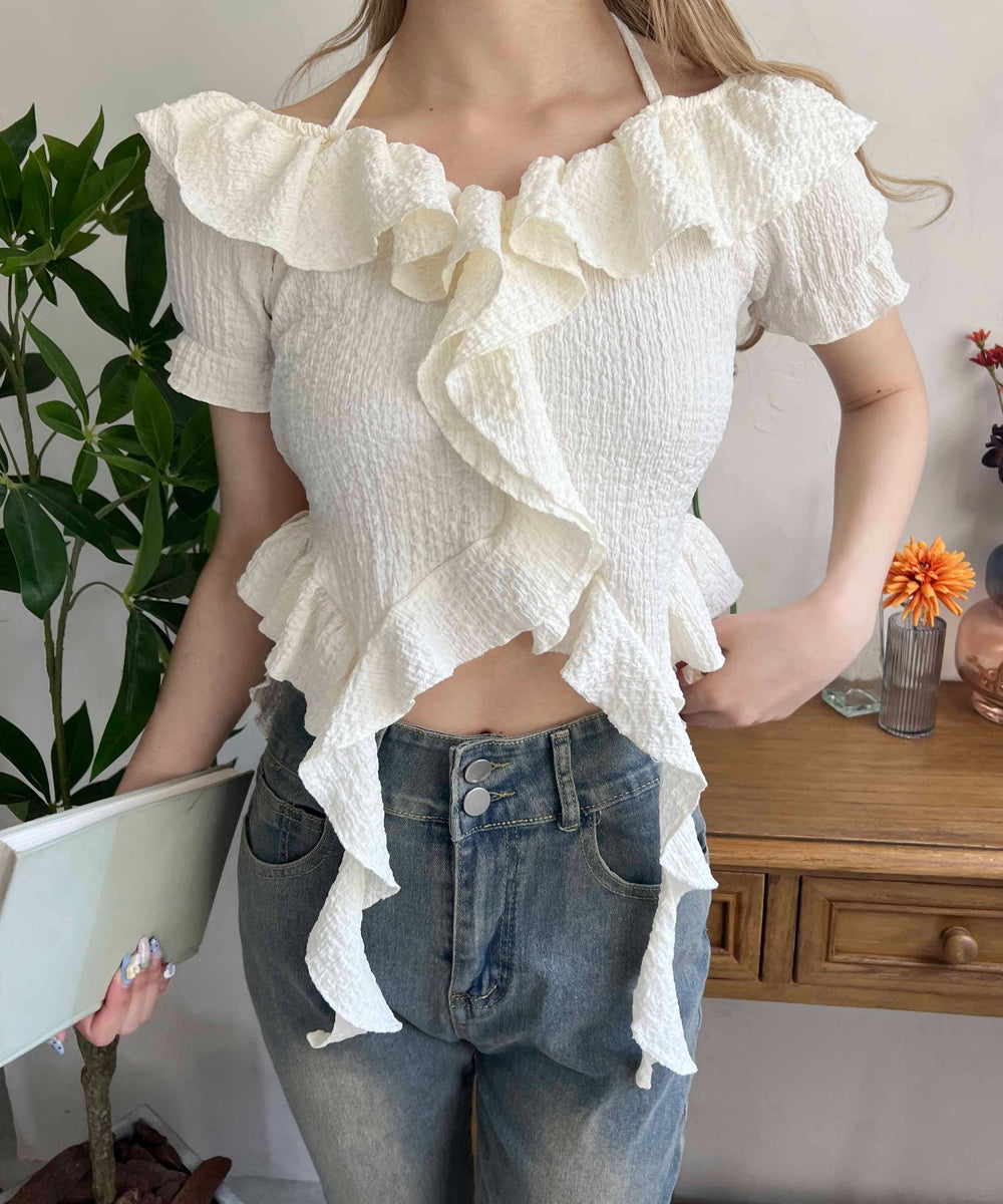 ホワイトアイボリーモデル：160㎝ F着用