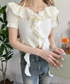 ホワイトアイボリーモデル：160㎝ F着用