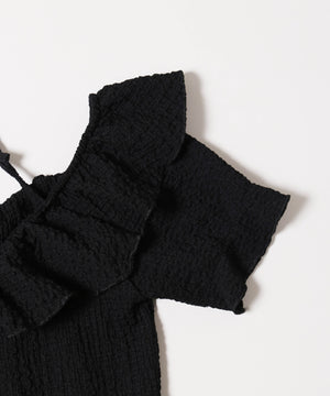 フリルイレヘムデザイントップス