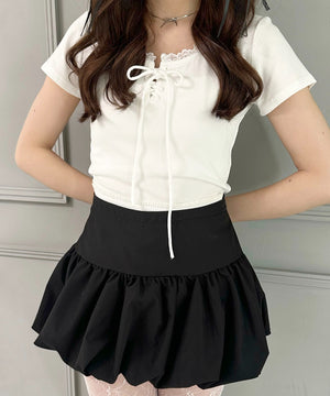 ホワイト モデル：160㎝ F着用