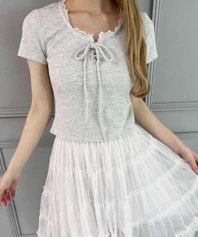 グレー モデル：160㎝ F着用