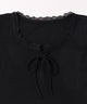 ミニレースアップTシャツ