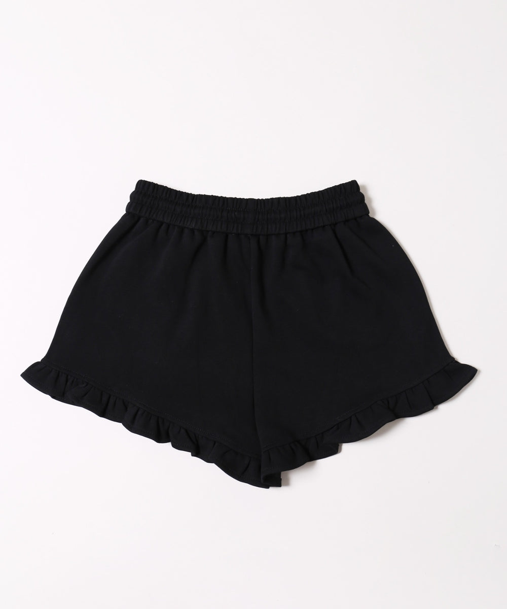 フリルスウェットショーツ