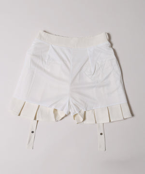 スタッズデザインプリーツスカート