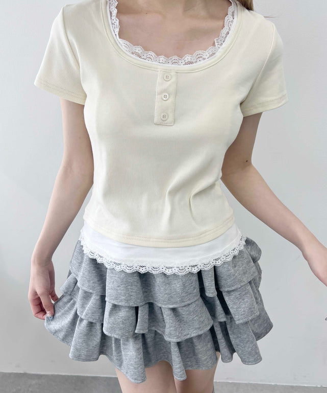 ホワイトアイボリー モデル：160㎝ F着用