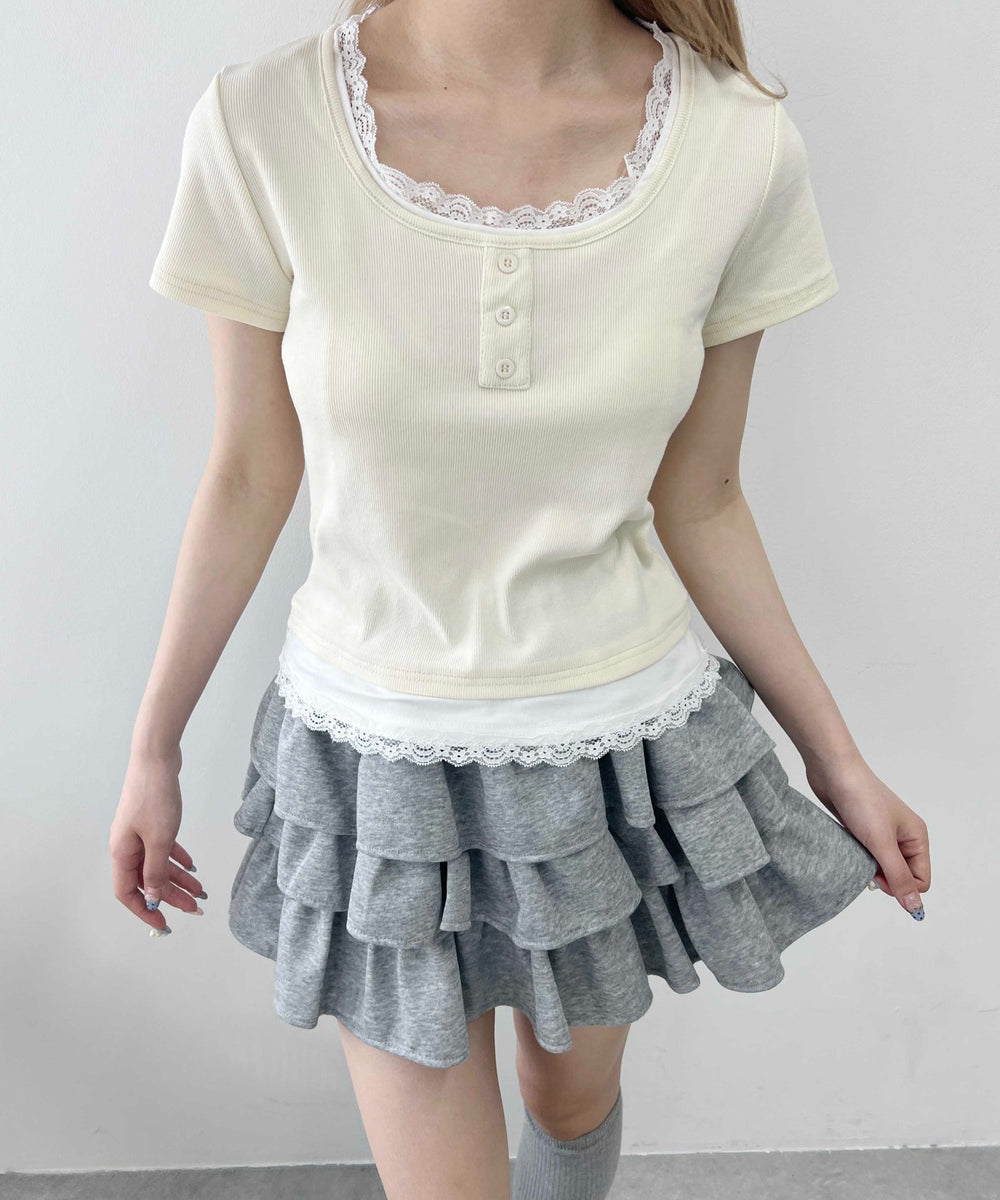 ホワイトアイボリー モデル：160㎝ F着用