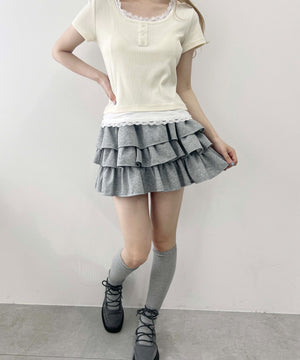 ホワイトアイボリー モデル：160㎝ F着用