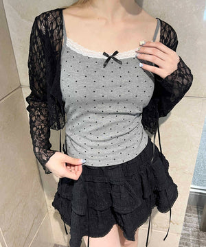 グレー モデル：160㎝ F着用