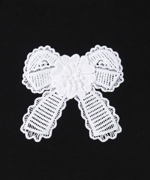 リボンワッペンピチTシャツ