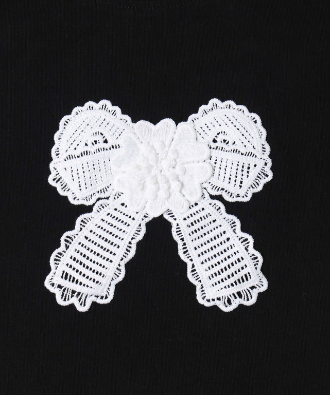 リボンワッペンピチTシャツ