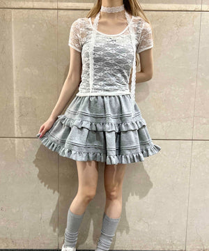 ホワイト モデル：160㎝ F着用