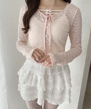 ピンク モデル：160㎝ F着用