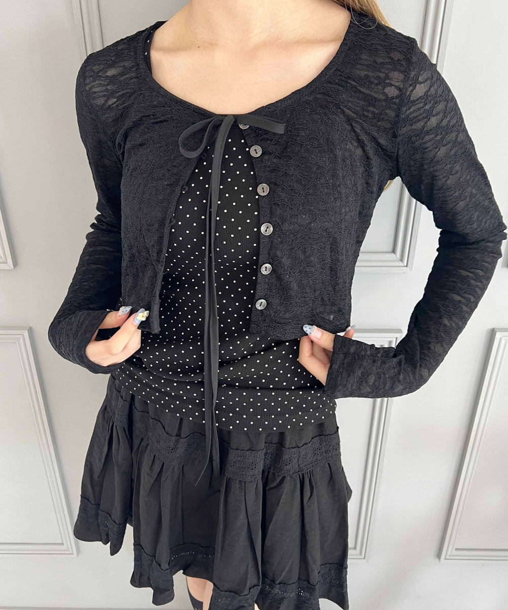 ブラック モデル：160㎝ F着用