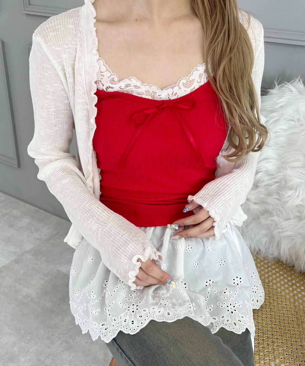 レッド モデル：160㎝ F着用