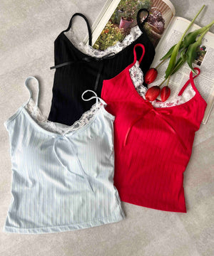 ロングリボンキャミソール