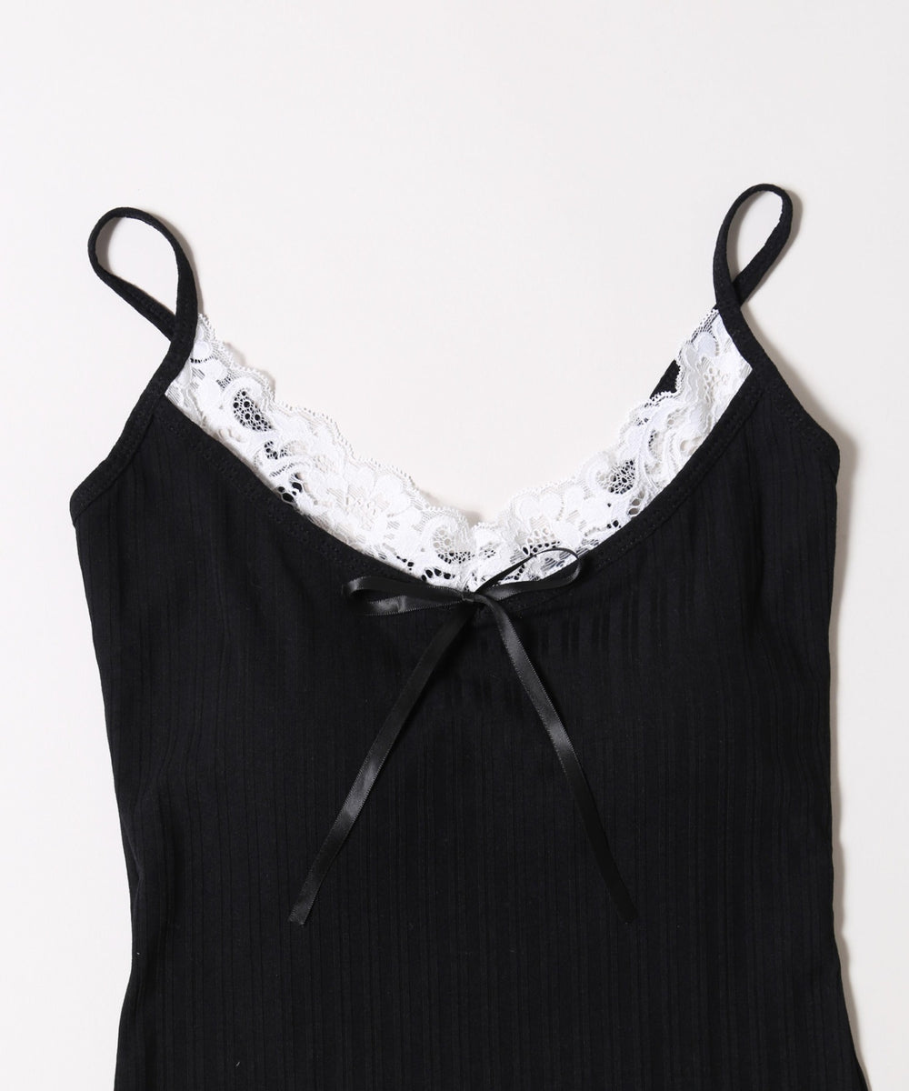 ロングリボンキャミソール