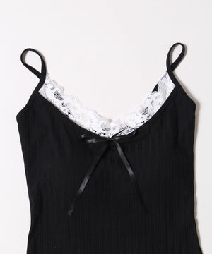 ロングリボンキャミソール