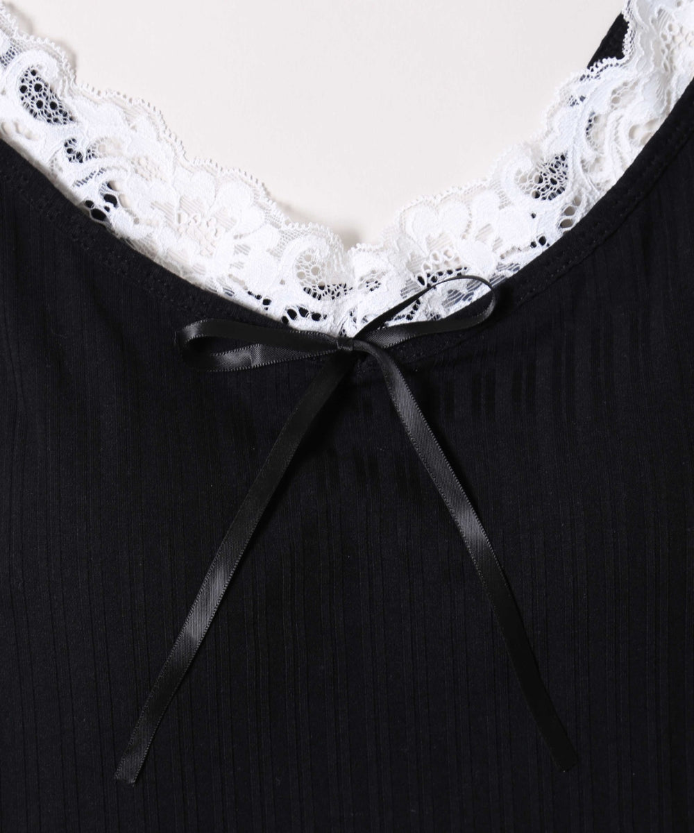 ロングリボンキャミソール