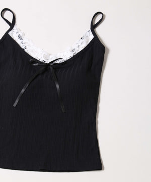 ロングリボンキャミソール