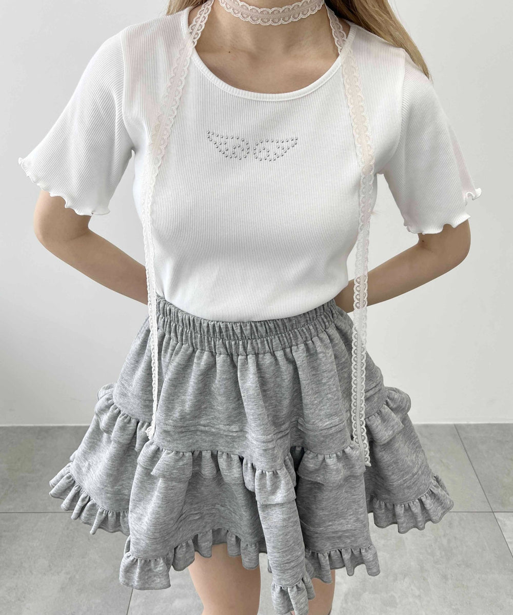 ホワイトその他(羽) モデル：160㎝ F着用