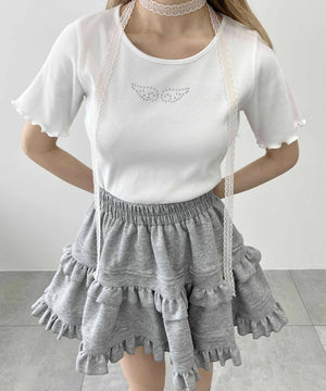 ホワイトその他(羽) モデル：160㎝ F着用