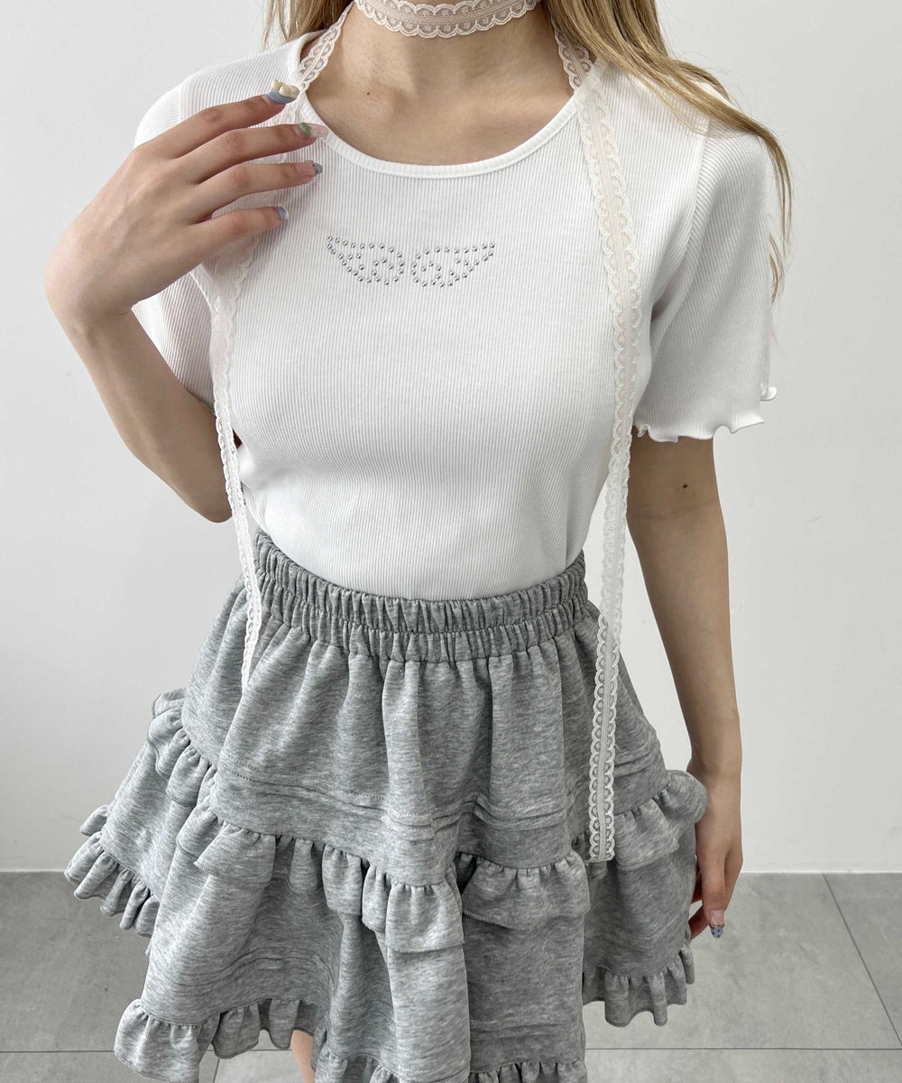 ホワイトその他(羽) モデル：160㎝ F着用