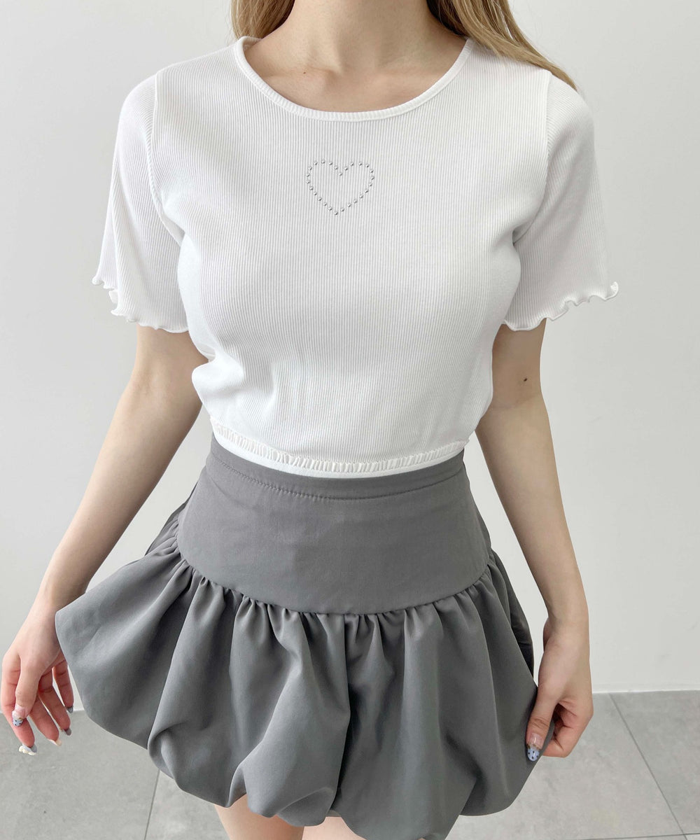 ホワイトその他(羽) モデル：160㎝ F着用