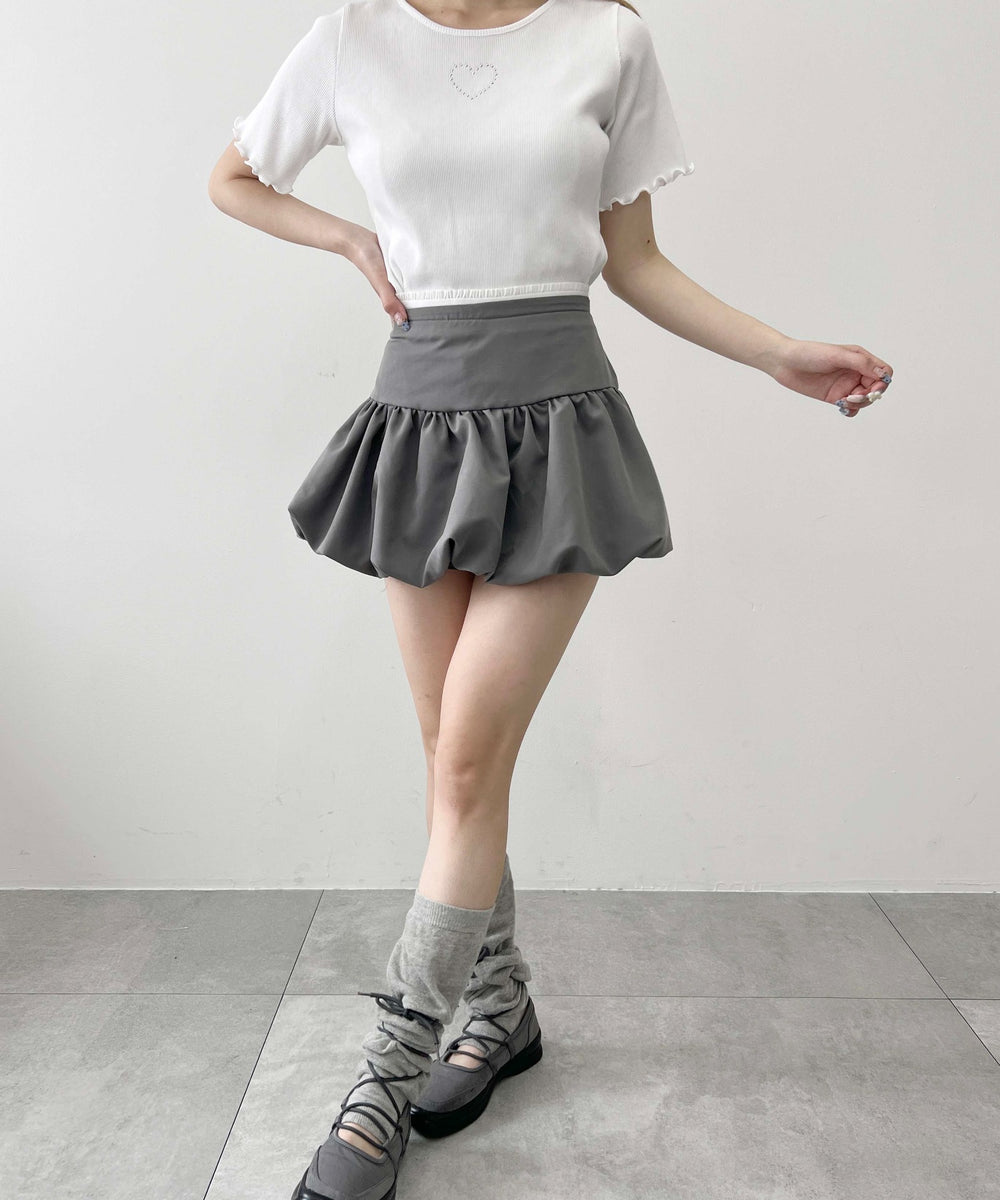 ホワイトその他(羽) モデル：160㎝ F着用