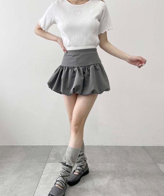 ホワイトその他(羽) モデル：160㎝ F着用