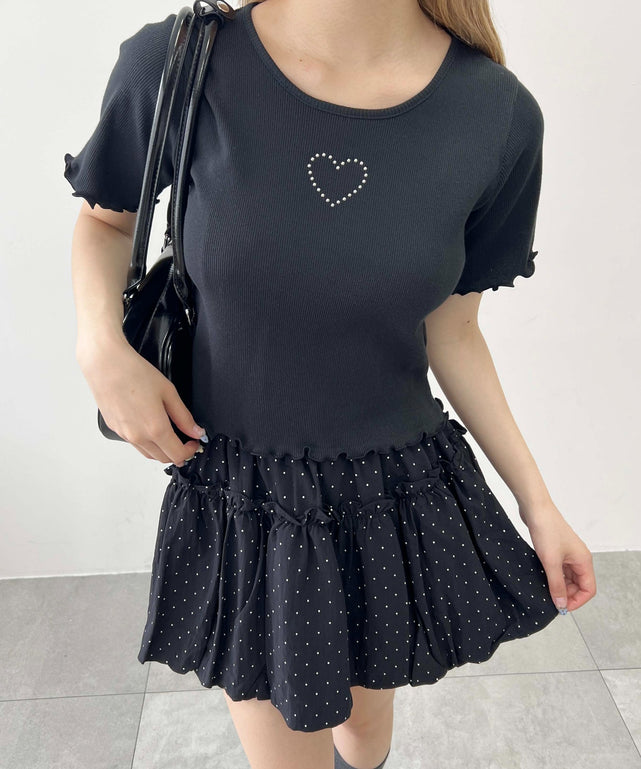 ブラック(ハート) モデル：160㎝ F着用