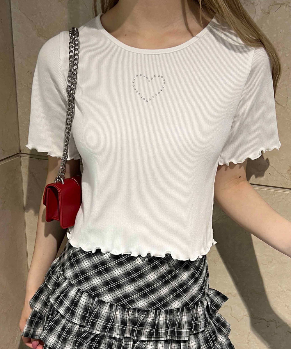 ホワイト(ハート) モデル：160㎝ F着用