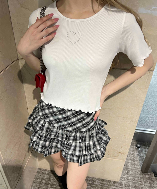 ホワイト(ハート) モデル：160㎝ F着用