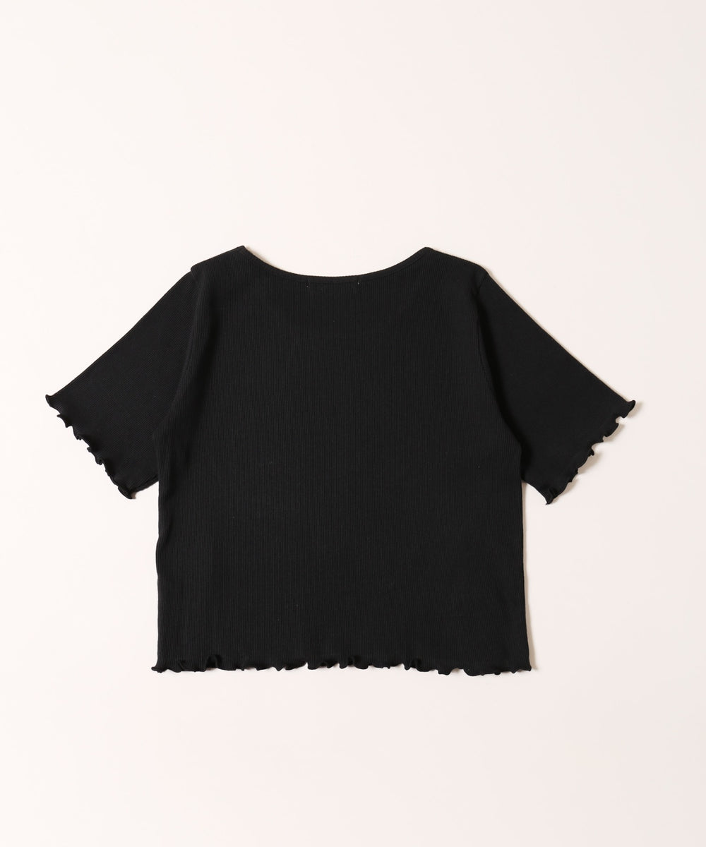 スタッズリブメロウトップス