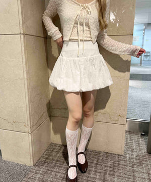 ホワイト モデル：160㎝ F着用