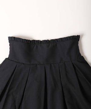 フリルウエストフレアスカート
