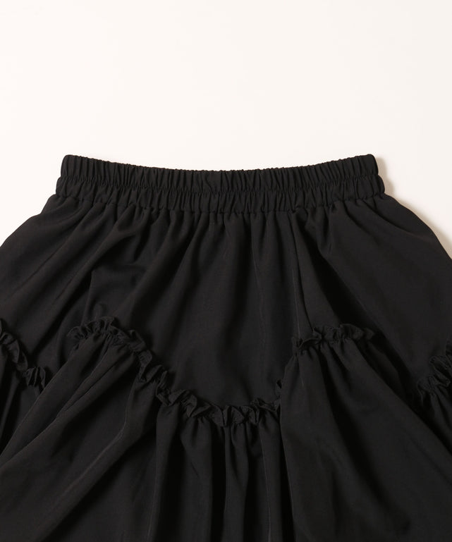 ランダムヘムギャザースカート