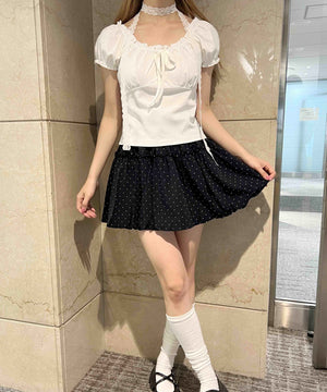 ホワイト モデル：160㎝ F着用